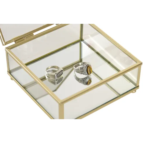 caja joyero cristal lazo