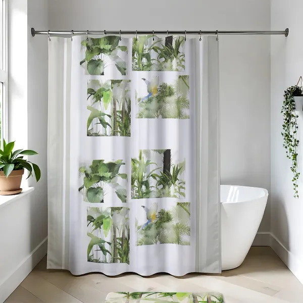 cortina de bano oasis