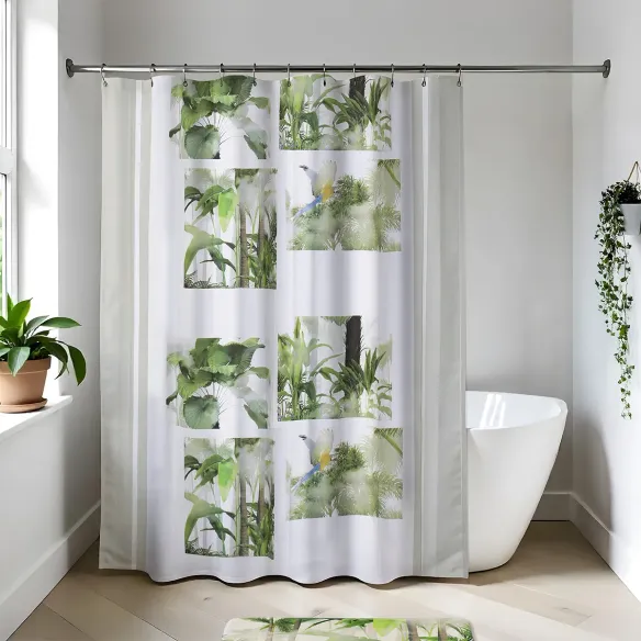 cortina de bano oasis