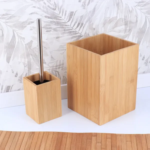escobillero bano bambu 2