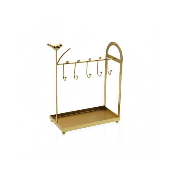 joyero pajaro con base dorado