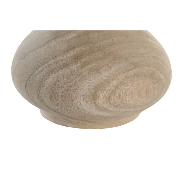 jarron paulownia natural marron