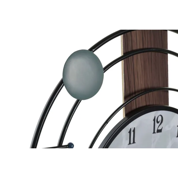 reloj pared hierro mdf silueta 2