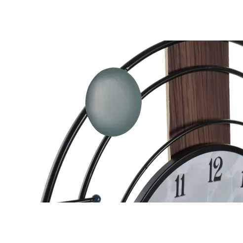reloj pared hierro mdf silueta