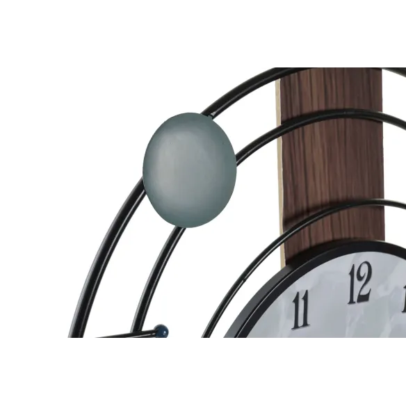 reloj pared hierro mdf silueta