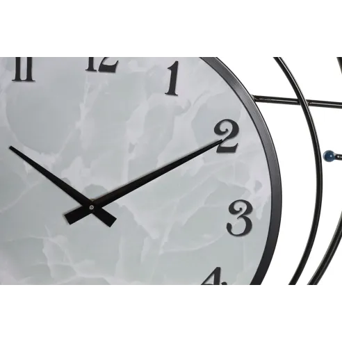 reloj pared hierro mdf silueta