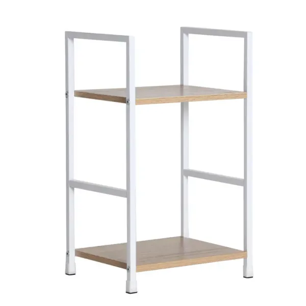 estanteria trani 2 estantes blanca