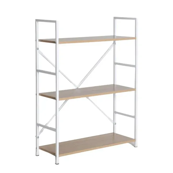 estanteria blanca 3 baldas madera