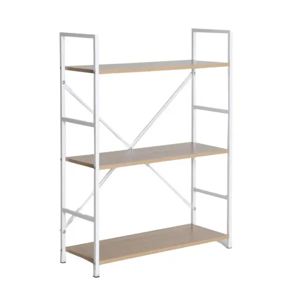 estanteria blanca 3 baldas madera