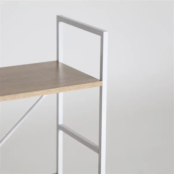 estanteria blanca 3 baldas madera