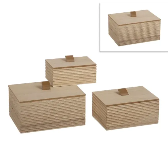 caja madera grande con tirador