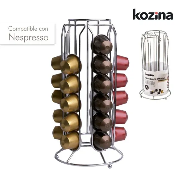 dispensador capsulas cafe 30 unidades