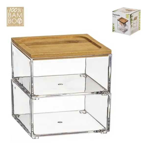 organizador cuadrado 2 departamentos