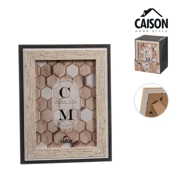 marco de fotos 13x18 geo wood