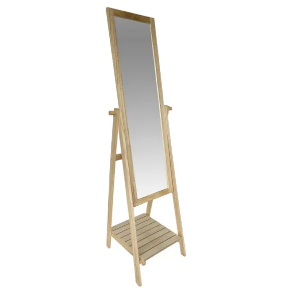 espejo vestidor con estante