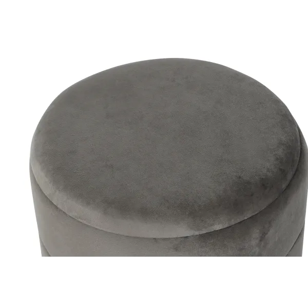 reposapies redondo baul gris 2