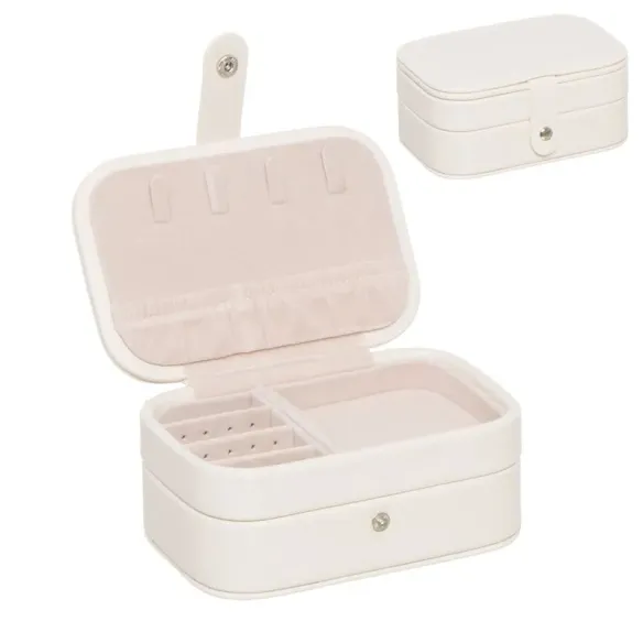 joyero 2 niveles natural viaje