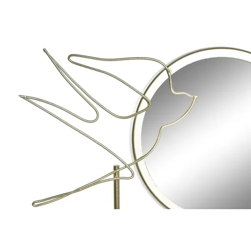 joyero metal madera golondrina dorado