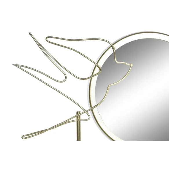 joyero metal madera golondrina dorado