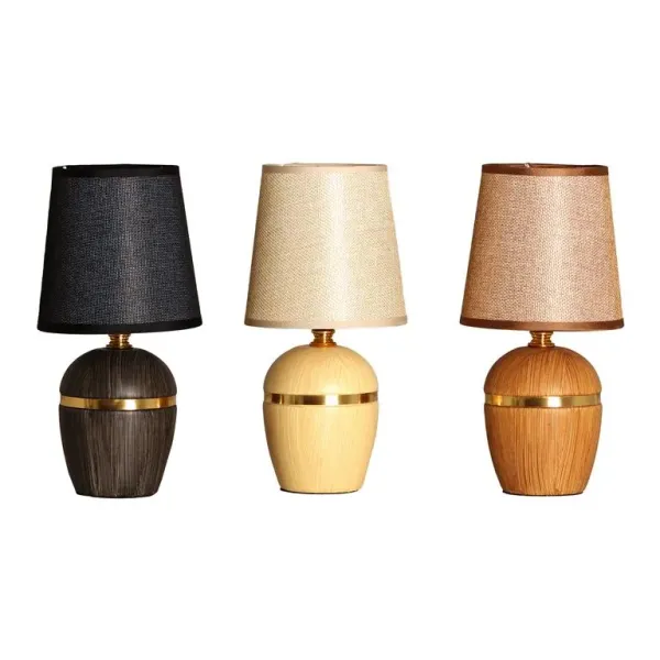 lampara sobremesa filo dorado