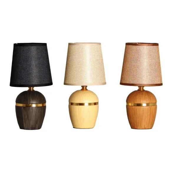 lampara sobremesa filo dorado