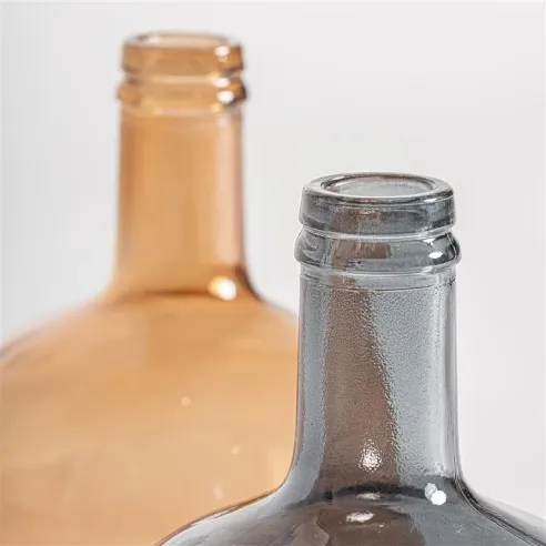 jarron garrafa cristal