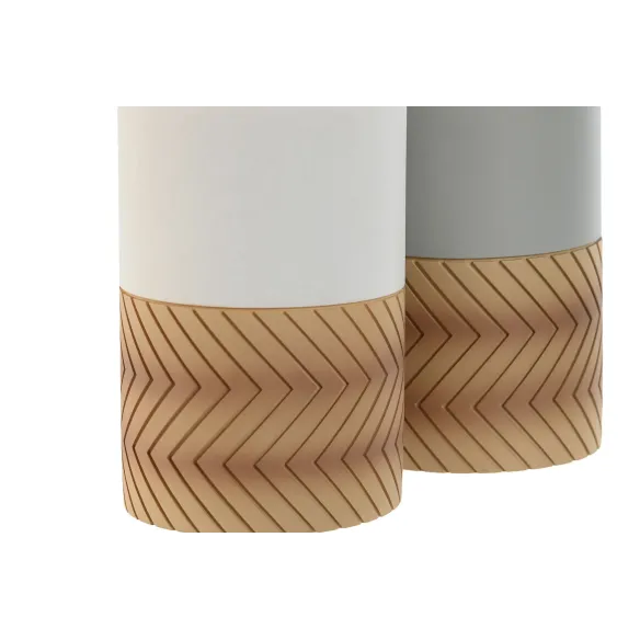 vaso bano resina efecto madera