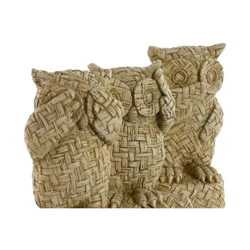 figura buho simil rattan sentidos