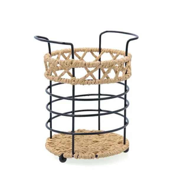 soporte cubiertos acero trend