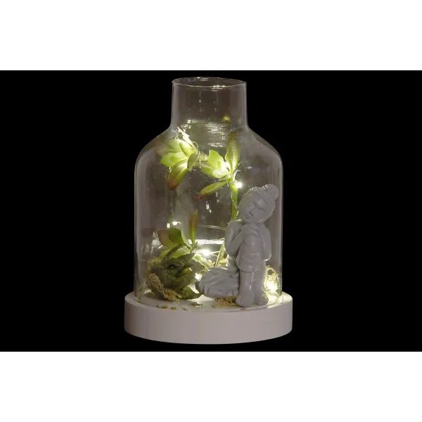 figura cupula buda decoracion led 2