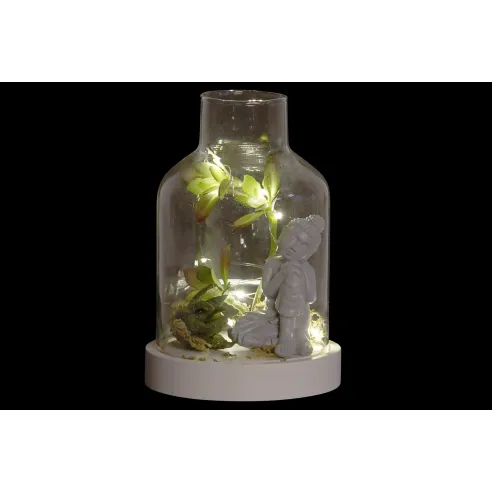 figura cupula buda decoracion led