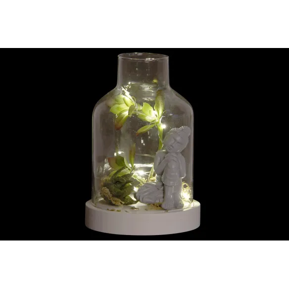 figura cupula buda decoracion led