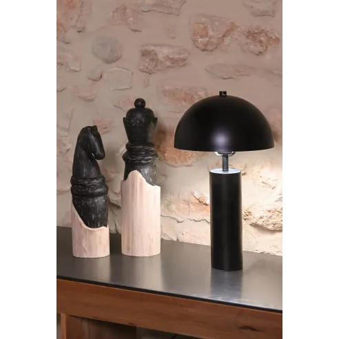 figura ajedrez tallado mango