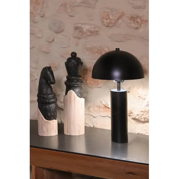 figura ajedrez tallado mango