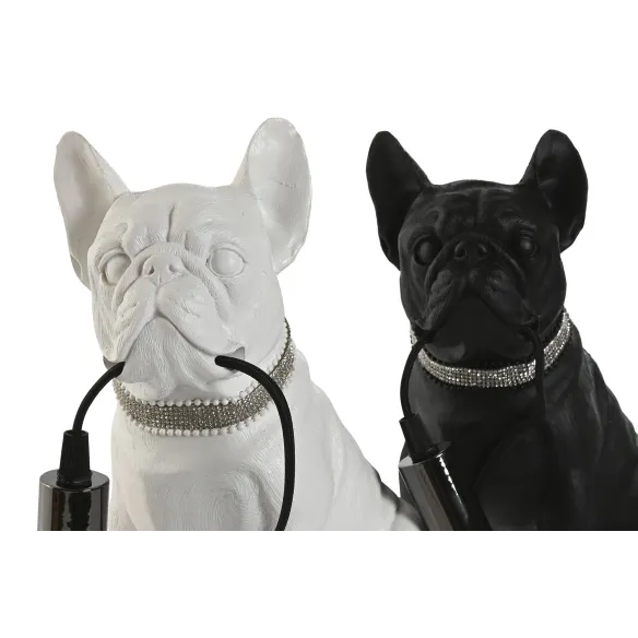 lampara sobremesa perro bulldog