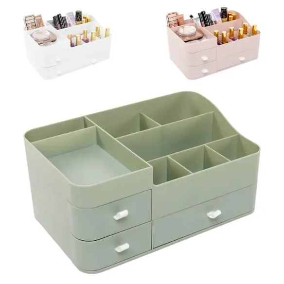 organizador maquillaje departamentos