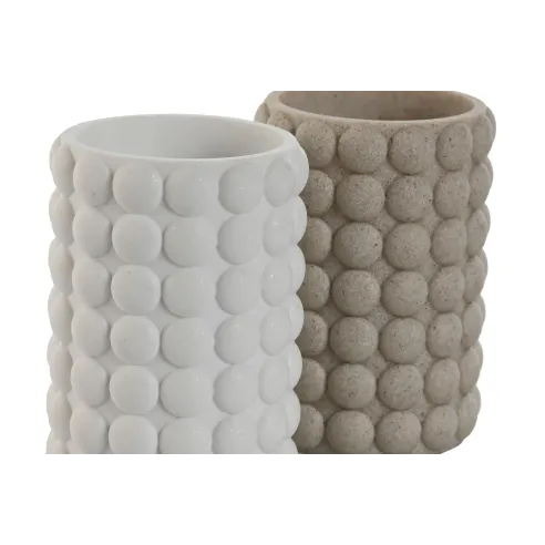 vaso bano resina circulos