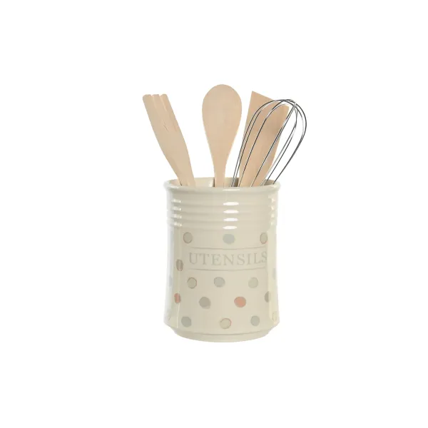 bote con utensilios topitos