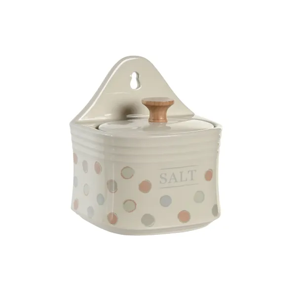 salero topitos beige