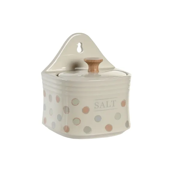 salero topitos beige