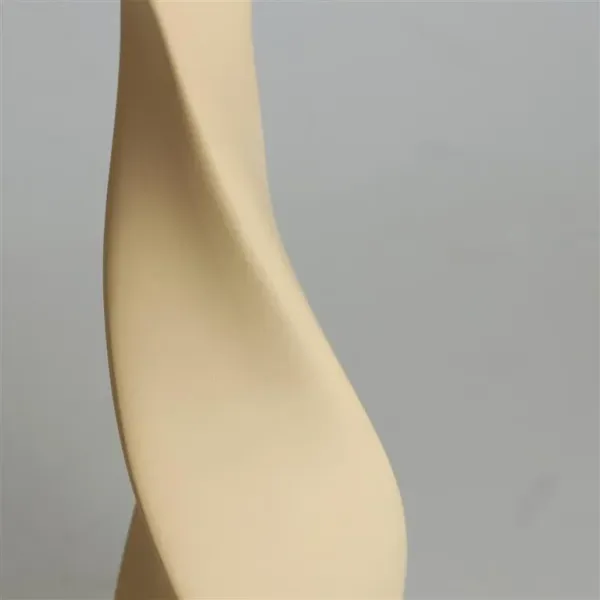 jarron jena forma espiral beig 2