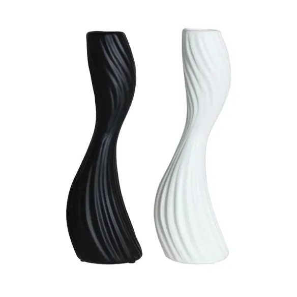 jarron blesseie ceramica ondulado