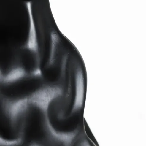 jarron florero lelian negro