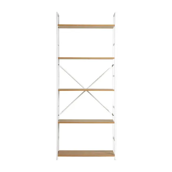 estanteria luisiana 5 estantes blanca