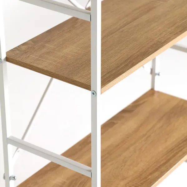 estanteria luisiana 5 estantes blanca 2