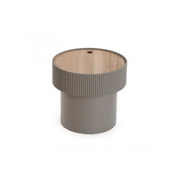 mesa auxliar redonda leslie