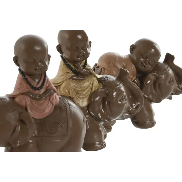 figura monje con elefante 2