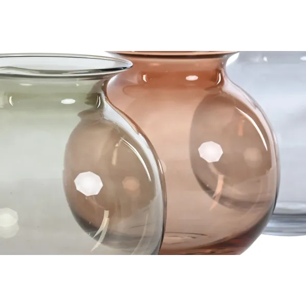 jarron florero cristal colores 2