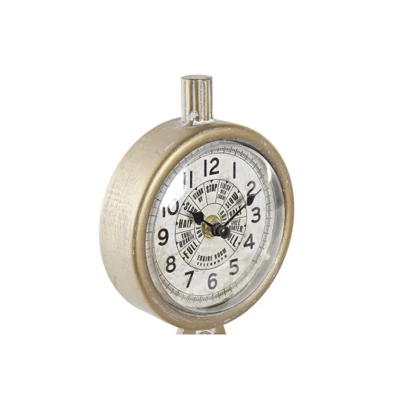 reloj sobremesa hierro forma negro