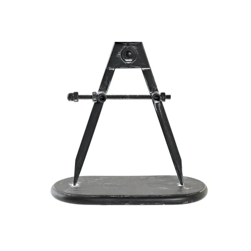 reloj sobremesa hierro forma negro